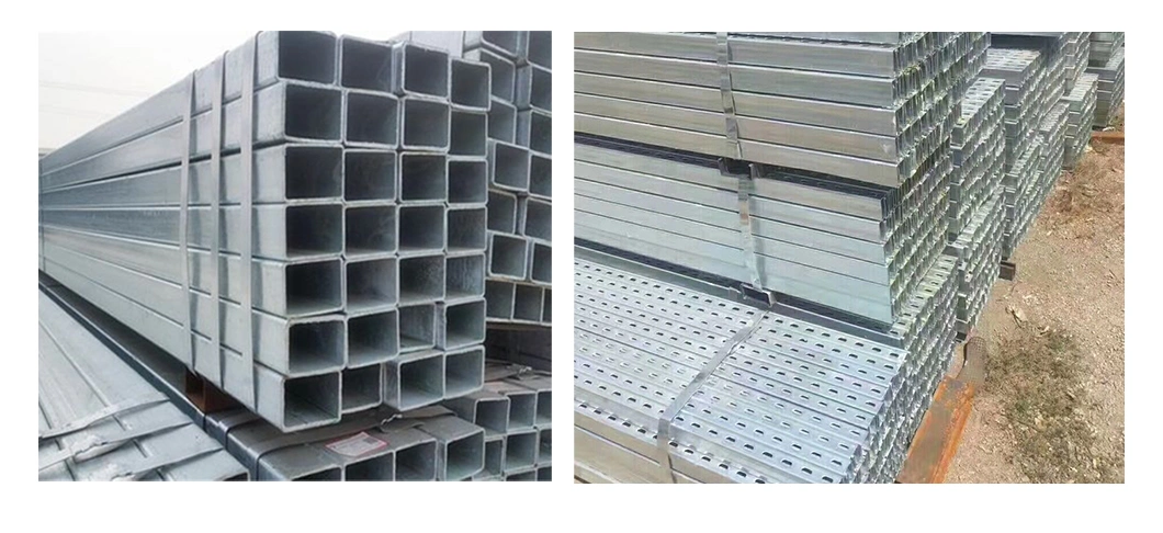 Slight Oiled Gi Zinc Coating Tube Galvanized Rectangular Pipe